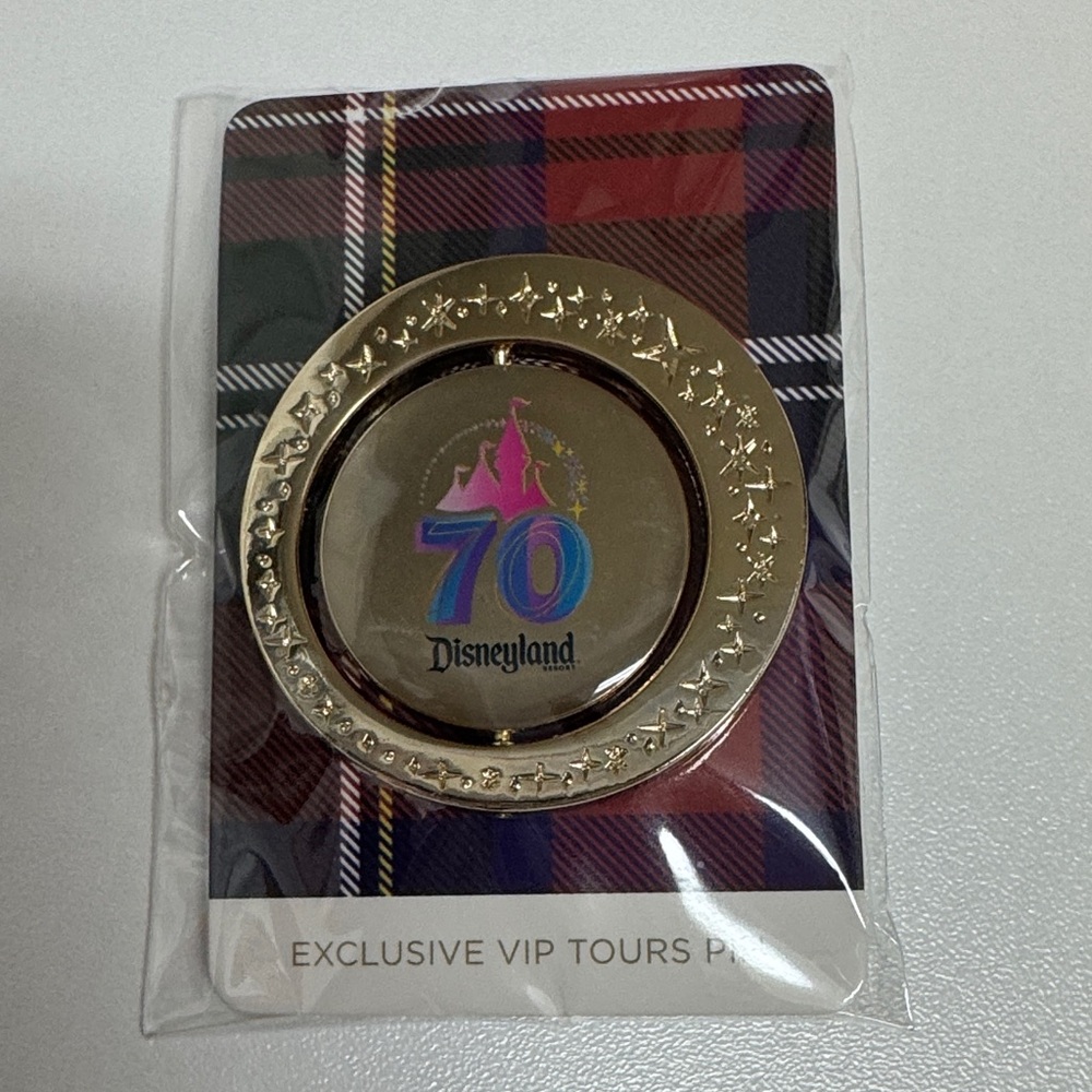Disney VIP 70th Anniversary Pin Set